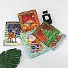 DIY Christmas Theme Diamond Painting Greeting Card Kits DIAM-PW0001-183-2