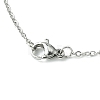 Non-Tarnish 304 Stainless Steel Pendant Necklace for Women NJEW-JN04387-04-5