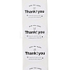 Self-Adhesive Paper Gift Tag Stickers with Word Thank You DIY-R084-05B-1