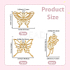 20Pcs 3 Styles Zinc Alloy Open Back Bezel Pendants FIND-SP0005-70-2