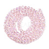 Electroplate Glass Beads Strands EGLA-A044-T4mm-B10-2