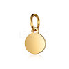 Ion Plating(IP) 304 Stainless Steel Pendants STAS-I311-33B-G-1