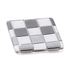 Checkerboard Style Rhombus Acrylic Pendants OACR-G008-01B-2