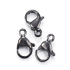 304 Stainless Steel Lobster Claw Clasps X-STAS-H353-D-02B-1