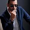 6Pcs 6 Colors Polyester Cord Two Loops Wrap Bracelets Set with Alloy Tortoise Clasps BJEW-FI0001-25-6