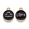 Alloy Enamel Pendants LS-X-ENAM-S124-01A-08K-1
