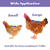 Polyester Chicken Saddle Apron AJEW-CP0008-61A-6