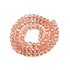 Electroplate Glass Beads Strands EGLA-A044-T6mm-A21-3