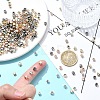 400Pcs 4 Colors CCB Plastic Beads CCB-YW0001-60-3