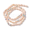 AB Color Plated Electroplate Beads Strands EGLA-H104-03B-2