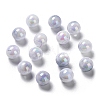 Two Tone Opaque Acrylic Beads LS-SACR-P024-01B-W11-1
