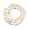 Natural Cultured Freshwater Pearl Beads Strands PEAR-I007-01O-01C-3