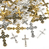 50Pcs 10 Style Tibetan Style Alloy Pendants FIND-TA0006-67-3