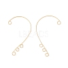 316 Stainless Steel Ear Cuff Findings X-STAS-H148-01G-2