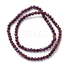 Electroplate Glass Beads Strands EGLA-K015-10B-2