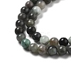 Synthetic Emerald Beads Strands G-A262-A03-4mm-1-4