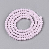 Glass Beads Strands EGLA-A044-J2mm-D02-3