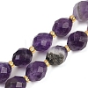 Natural Amethyst Beads Strands G-N342-149G-2