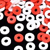 Handmade Polymer Clay Beads Strands CLAY-R089-6mm-T02B-01-2