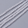 Natural White Jade Beads Strands G-F596-46E-2mm-1