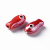 Handmade Porcelain Beads X-PORC-T007-06D-3