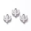 Tarnish Resistant 304 Stainless Steel Pendants STAS-A045-14P-1