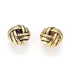 Zinc Alloy Spacer Beads X-PALLOY-ZN25847-AG-LF-2