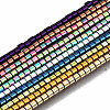 Electroplate Non-magnetic Synthetic Hematite Beads Strands G-T114-79-1