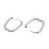 Non-Tarnish 304 Stainless Steel Hoop Earring STAS-A091-17B-P-2