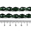 Transparent Glass Beads Strands X-EGLA-N013-T10mm-D15-4