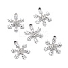 Alloy Crystal Rhinestone Pendants ALRI-C008-20P-2