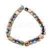 Handmade Gold Foil and Silver Foil Lampwork Beads FOIL-C001-01B-01-2