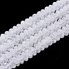 Synthetic Crackle Quartz Beads Strands X-G-S285-08-1