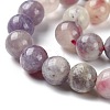 Natural Cherry Blossom Tourmaline Beads Strands G-Q1001-A04-02-3