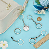 4Pcs Alloy Keychain Clasps KEYC-FG0001-17P-4