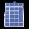 Rectangle Polypropylene(PP) Bead Storage Container CON-N013-07-1