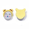 Opaque Resin Cabochons CRES-N024-56-2