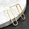 Brass Stud Earrings KK-T038-484B-1