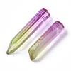 Two Tone Glass Beads GLAA-S167-13G-2