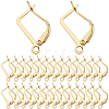 60Pcs Brass Donut Bails KK-SC0004-58G-1