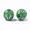 Plating Acrylic Beads PACR-Q113-10H-2