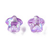 1-Hole Transparent Acrylic Buttons MACR-S373-129-C06-5