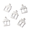304 Stainless Steel Charms STAS-O142-39P-1