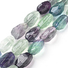 Natural Fluorite Beads Strands G-L527-01-1