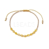 7Pcs Natural Gemstone Braided Beaded Bracelets BJEW-JB11420-3