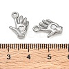 304 Stainless Steel Charms SA-CBAE5AC-01P-3