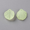Transparent Frosted Acrylic Pendants MACR-S371-02A-728-2