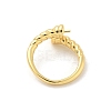 Brass Cup Peg Open Cuff Ring Settings KK-G518-10G-05-3