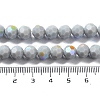 Opaque Glass Beads Strands EGLA-A035-P8mm-L22-4