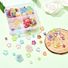 4 Style Transparent Acrylic Beads MACR-YW0001-61-6